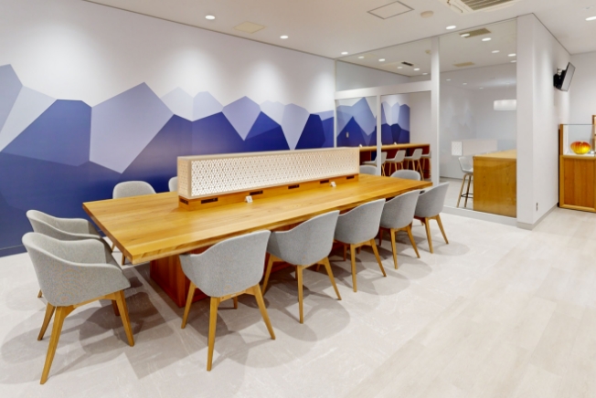 富山空港カードラウンジ リニューアル